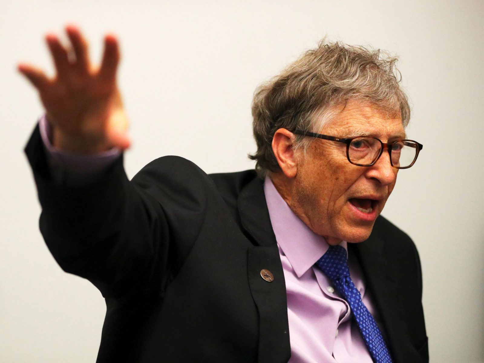 Bill Gates looking exasperated