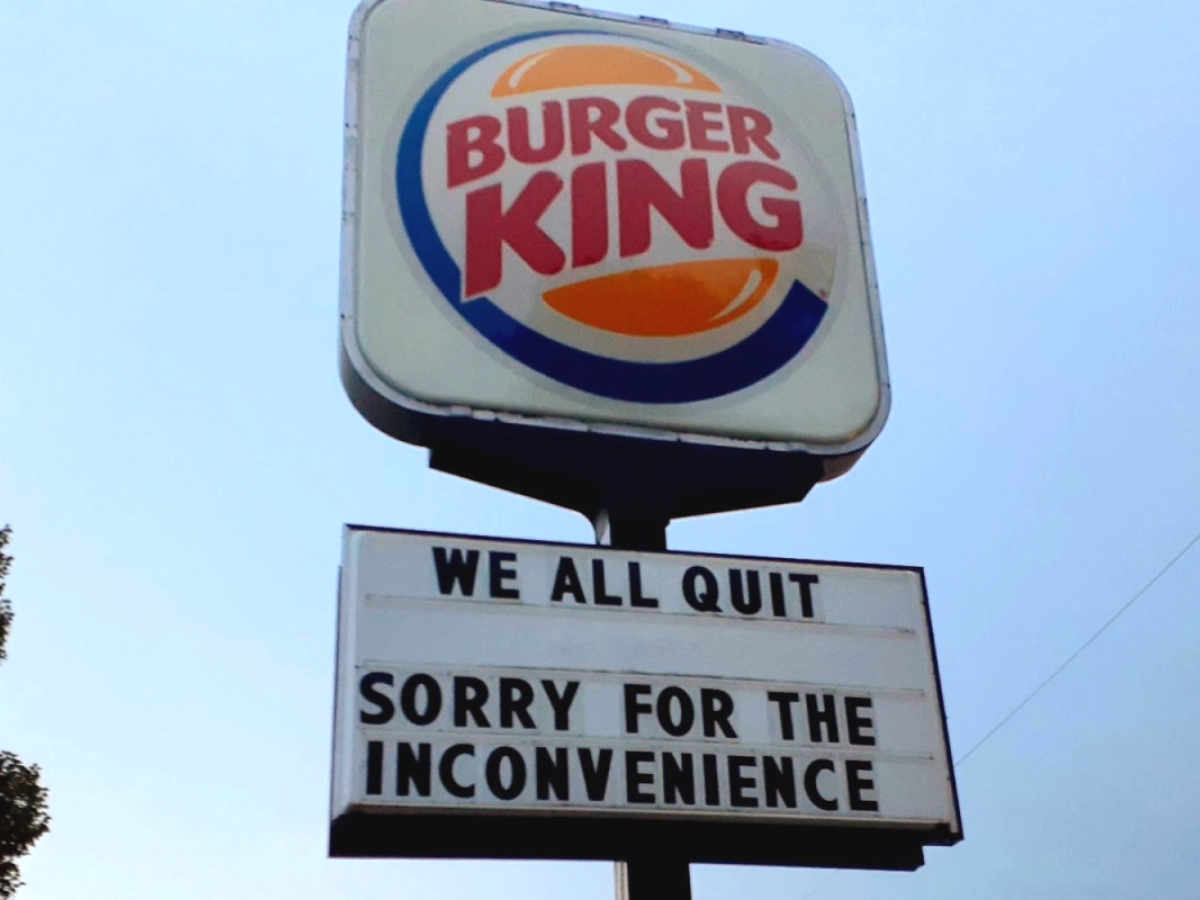 A Record 4.3 Million Americans Quit Their Jobs in August